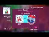 Firenze - Bergamo 2-3 - Highlights - 12^ Giornata - Samsung Gear Volley Cup 2016/17