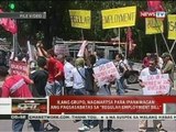 Ilang grupo, nagmartsa para ipanawagan ang pagsasabatas sa 'regular employment bill'