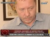 24 Oras: Vitangcol, nagsampa ng kasong perjury laban kay Czech Ambassador Josef Rychtar