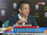 NTG: Sen. Escudero, nasa listahan ng mga umano'y naka-transaksyon ni Janet Napoles