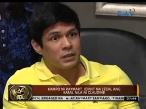 Kampo ni Raymart Santiago, iginiit na legal ang kasal nila ni Claudine Barretto noong 2004