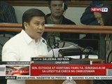 QRT: Sen. Estrada at kanyang pamilya, isinailalim sa lifestyle check ng Ombudsman