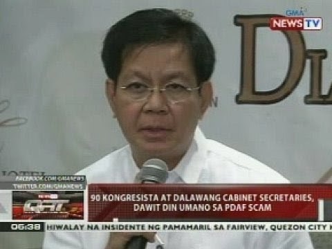 QRT: 90 Kongresista at 2 Cabinet secretaries, dawit din umano sa PDAF scam