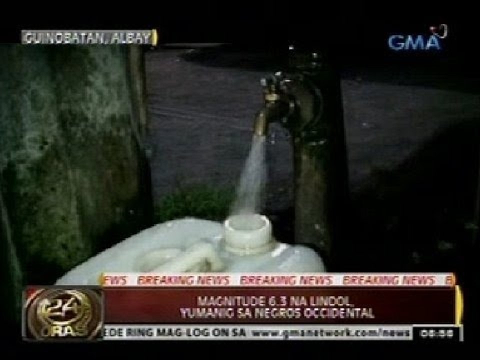 Dahil sa kakulangan ng water supply, ilang residente, sa fire hydrant na nag-iigib ng tubig
