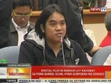 BT: Digital files ni Benhur Luy kaugnay sa 'pork' scam, ipina-subpoena ng Senado