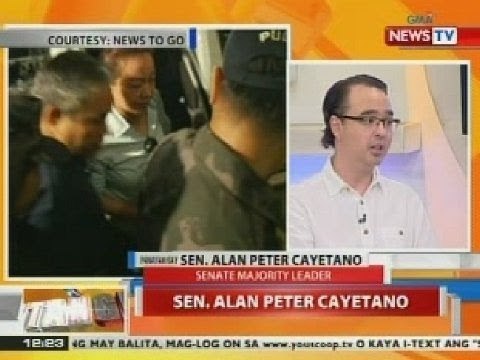 BT: Sen. Alan Peter Cayetano, handang makaharap muli sa Senado si Napoles