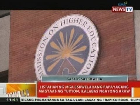 BT: Listahan ng mga eskwelahang papayagang magtaas ng tuition, ilalabas sa Huwebes