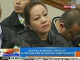 NTG: Mga naglalabasang 'Napolist,' layon lamang umanong guluhin ang imbestigasyon