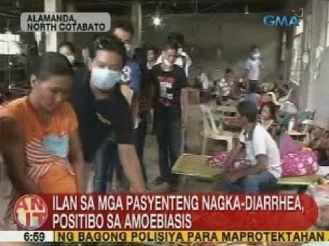 UB: Ilan sa mga pasyenteng nagka-diarrhea sa Alamanda, North Cotabato, positibo sa amoebiasis