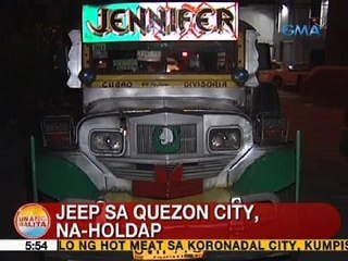 UB: Jeep sa QC, na-holdap; 2 sa 3 suspek, patay sa engkwentro