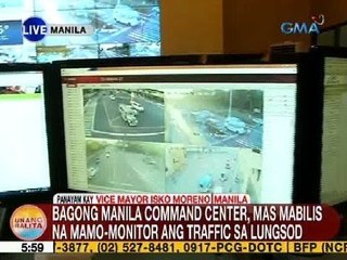 UB: Bagong Manila command center, mas mabilis na mamo-monitor ang traffic sa lungsod