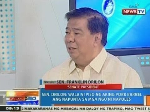 NTG: Panayam kay Sen. Pres. Franklin Drilon kaugnay sa pork barrel scam