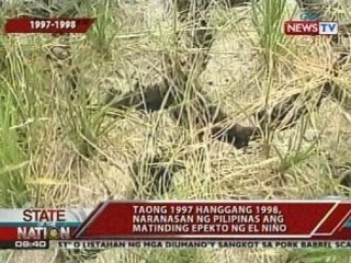 SONA: Mga naging tugon sa mga nakaraang El Niño