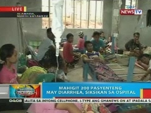 Mahigit 200 pasyenteng may diarrhea, siksikan sa ospital