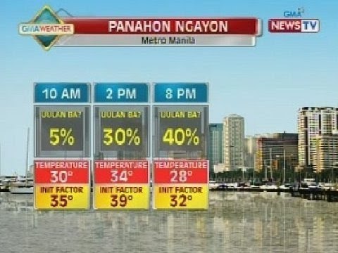 NTG: Mainit na panahon, asahan sa Metro Manila ngayong Miyerkules