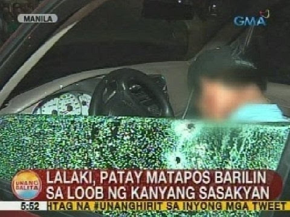UB: Lalaki, patay matapos barilin sa loob ng kanyang sasakyan sa Quiapo, Maynila