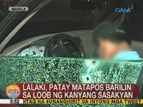 UB: Lalaki, patay matapos barilin sa loob ng kanyang sasakyan sa Quiapo, Maynila