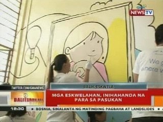 BT: Mga eskwelahan, inihahanda na para sa pasukan