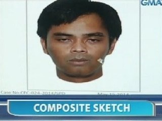Compose sketch ng suspek sa pamamaril sa isang babae sa Makati, inilabas na