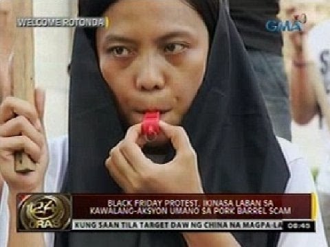 Black Friday Protest, ikinasa laban sa kawalang-aksyon umano sa pork barrel scam