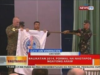 BT: Balikatan 2014, pormal na nagtapos ngayong araw