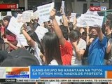 NTG: Ilang grupo ng kabataan na tutol sa tuition hike, nagkilos-protesta sa Maynila