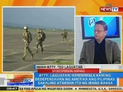 NTG: Panayam kay Atty. Ted Laguatan, tagapagsalita ng USP4GG