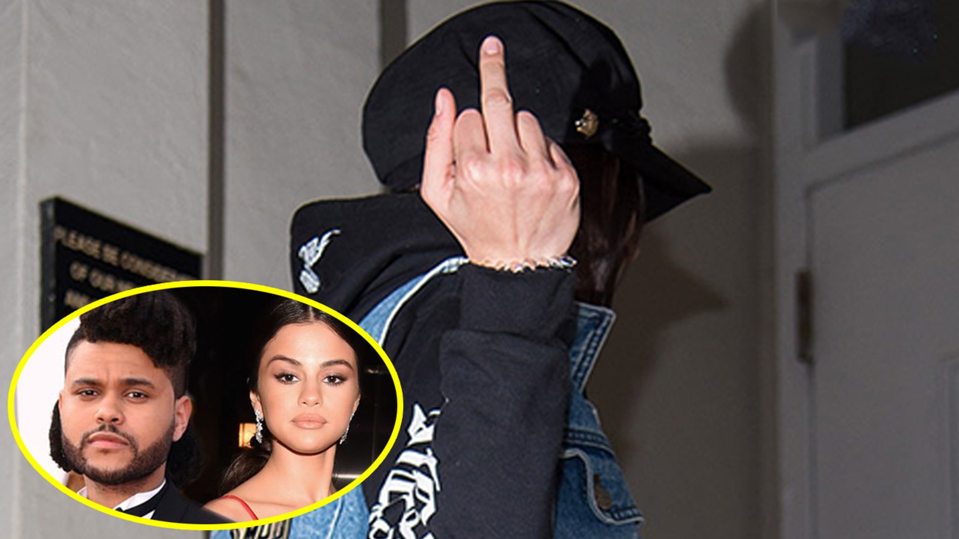 Bella Hadid Shows Middle Finger to Selena Gomez and The Weeknd