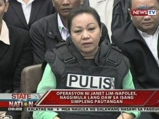 SONA: Operasyon ni Napoles, nagsimula lang daw sa isang simpleng pautangan