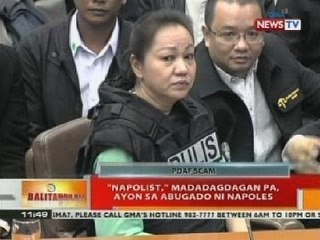 BT: 'Napolist,' madadagdagan pa, ayon sa abugado ni Napoles
