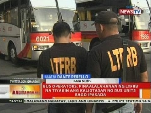 Bus operators, pinaalalahanan ng LTFRB na tiyakin ang kaligtasan ng bus units bago ipasada