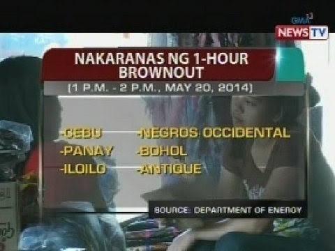 Ilang bahagi ng Visayas, nakaranas muli ng brownout dahil sa kakulangan ng supply ng kuryente