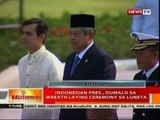 BT: Indonesian Pres., dumalo sa wreath laying ceremony sa Luneta