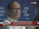 Talakayan sa World Economic Forum, sumentro sa ekonomiya