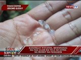 SONA: Brgy. Payatas nakaranas ng pag-ulan ng yelo sa gitna ng maiinit na panahon