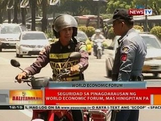 BT: Seguridad sa pinagdarausan ng World Economic Forum, mas hinigpitan pa