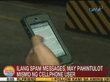 UB: Ilang spam messages, may pahintulot mismo ng cellphone user