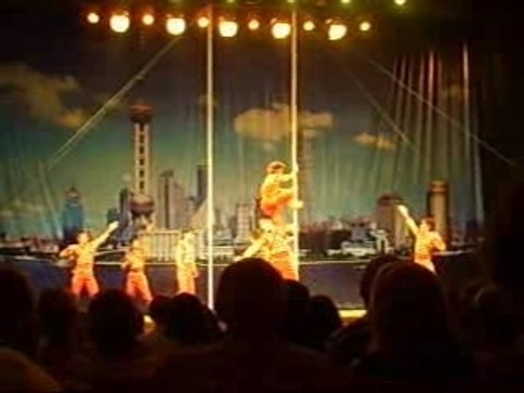 Spectacle d'acrobatie Chinoises - Shanghai [Chine]