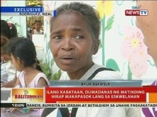 Ilang kabataan, dumadanas ng matinding hirap makapasok lang sa eskwelahan