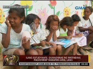 24 Oras: Ilang estudyante, dumadanas ng matinding paghihirap makapag-aral lang