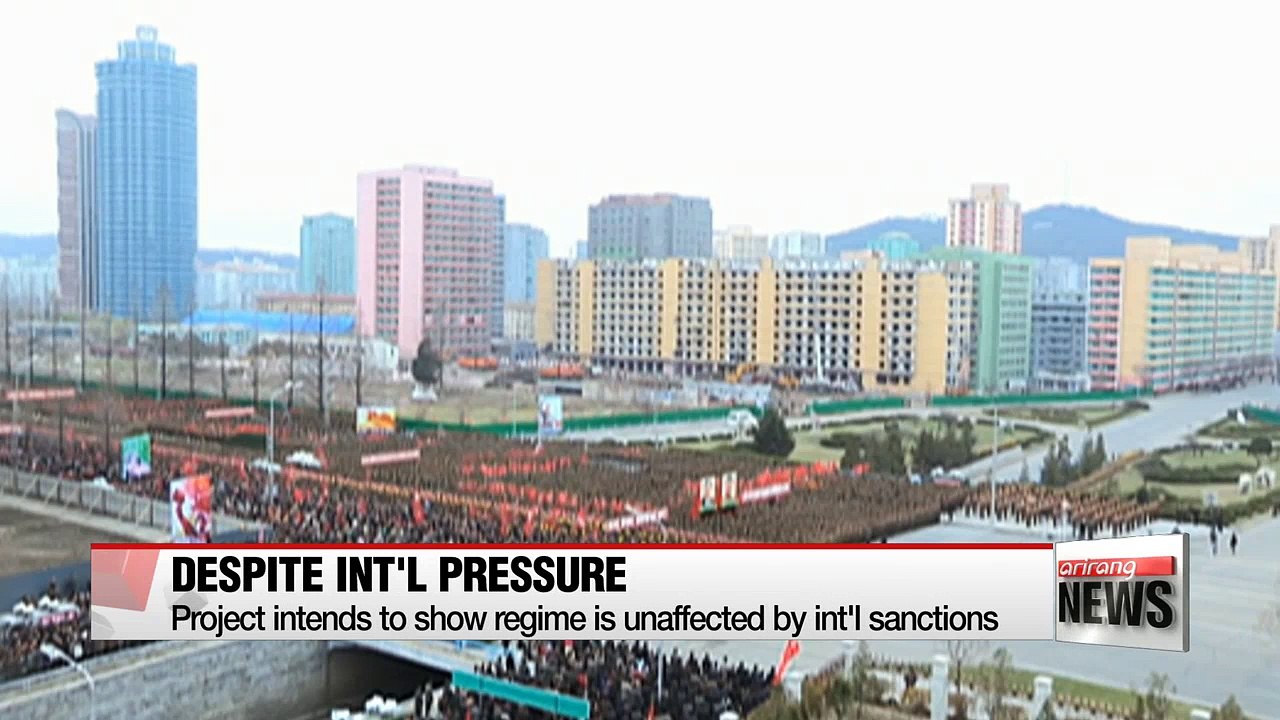 N. Korea claims it is at final stages of completing major project of Ryomyong Street