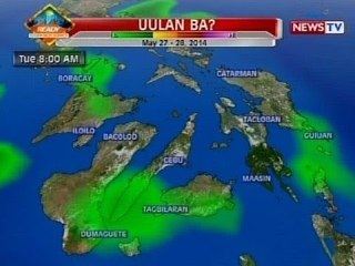 Download Video: NTG: Pag-ulan o thunderstorm, posibleng maranasan sa ilang bahagi ng bansa ngayong araw