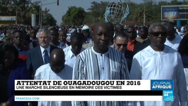 Attentat de Ouagadougou: une marche silencieuse en mémoire des victimes