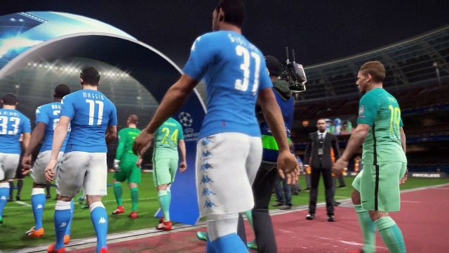 PES 17 SSC NAPOLI vs FC BARCELONA UEFA Champions League #01 Jogo Completo | PS4/XBOX HD