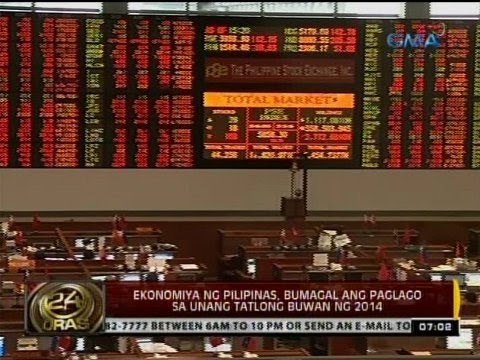 Ekonomiya ng Pilipinas, bumagal ang paglago sa unang tatlong buwan ng 2014