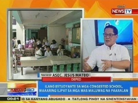 NTG: Panayam kay DepEd Asec. Jesus Mateo kaugnay sa pagbubukas ng klase sa Lunes
