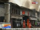 NTG: Mga sunog sa Tacloban kahapon, 'di agad naapula dahil sa kakulangan sa fire trucks