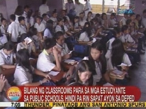 UB: DepEd: Bilang ng classrooms para sa public schools, hindi pa rin sapat