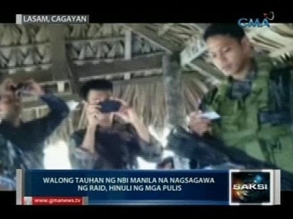 8 tauhan ng NBI Manila na nagsagawa ng raid, hinuli ng mga pulis