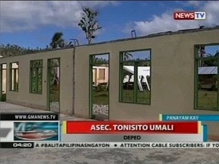 Deped: Bilang ng mga makeshift classroom sa lugar na sinalanta ng bagyo, sapat
